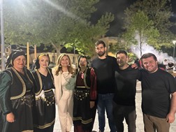 O Πολιτιστικός Σύλλογος Πλατυκάμπου τίμησε την Ευαγγελία Λιακούλη